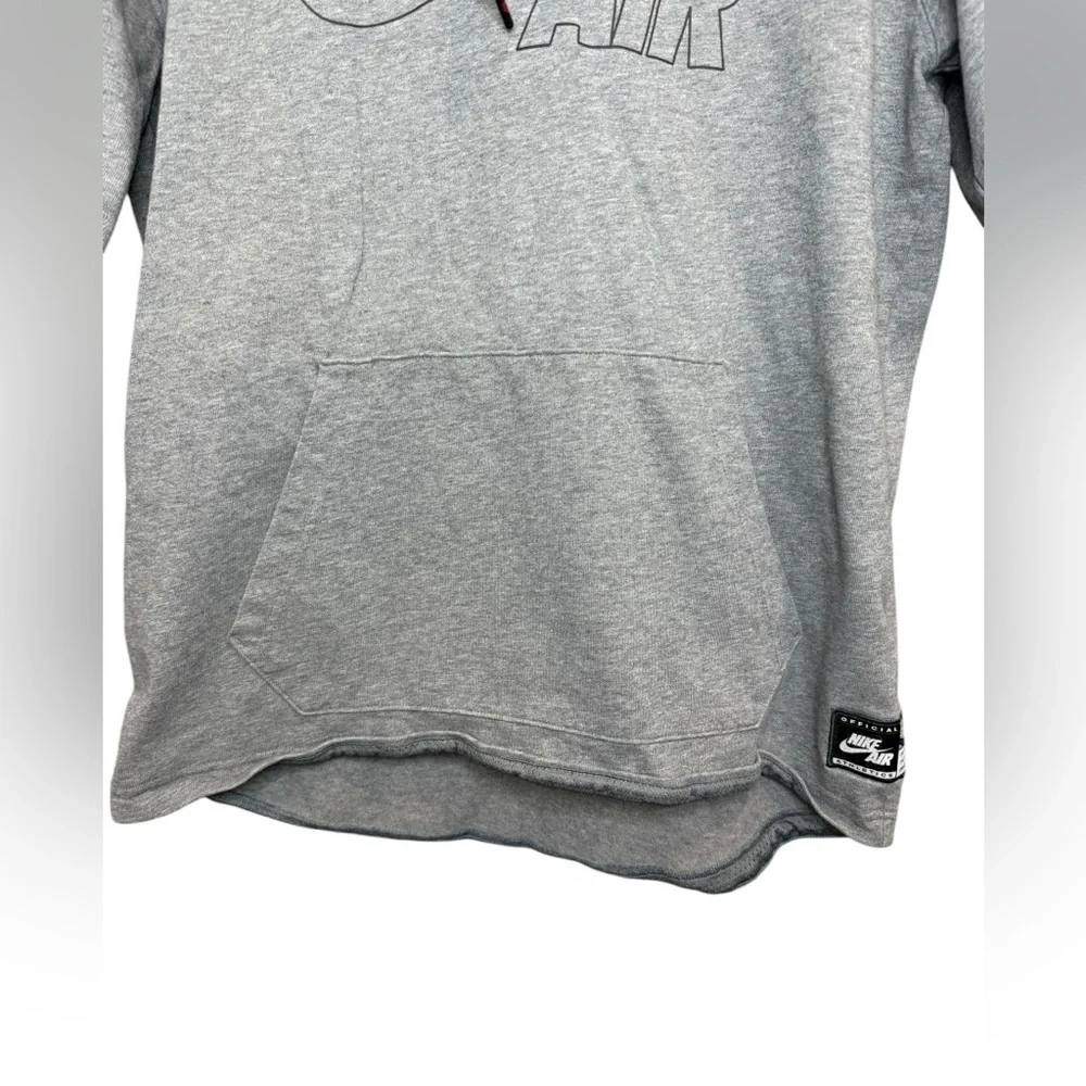 Nike Mens Logo Sweatshirt,Carbon‎ Heather,Size large